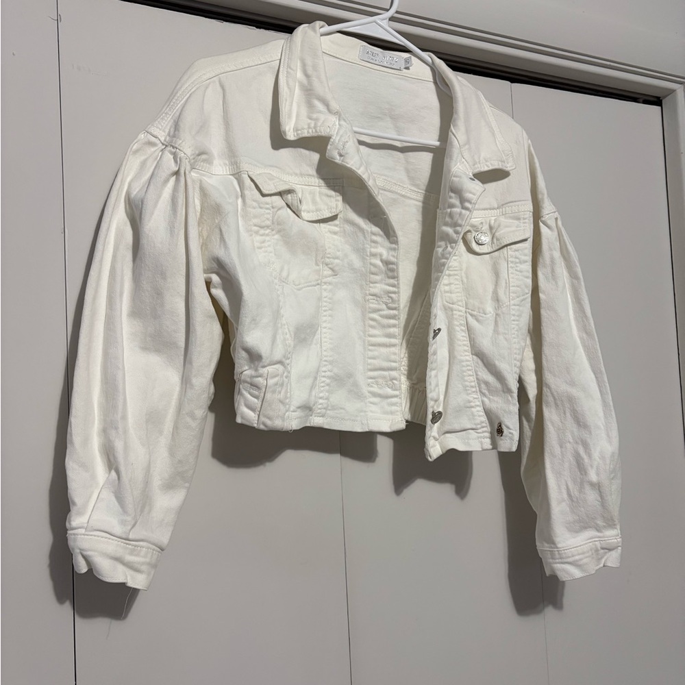 White Jean Jacket - Picture 4 of 8